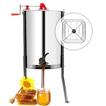 Vingli Upgraded 4 Frame Honey Extractor
